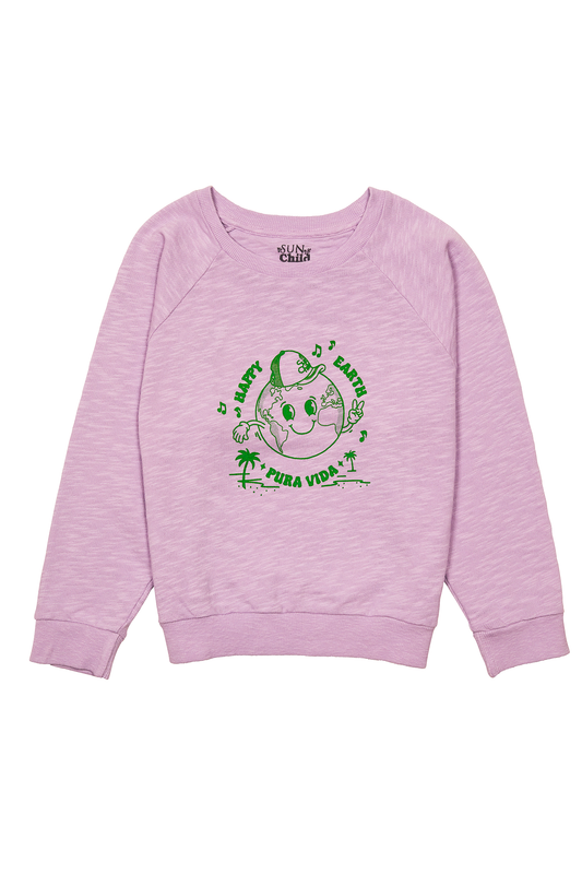 Sweat-shirt HAPPY EARTH