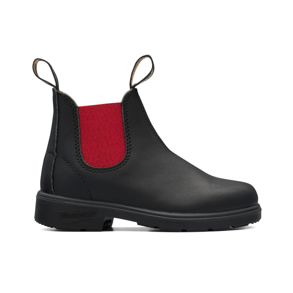 Blundstone KIDS CHELSEA BOOTS Black Red