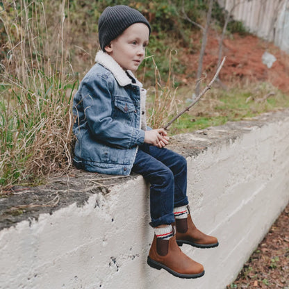 Blundstone KIDS CHELSEA BOOTS Saddle brown